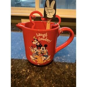 Mickey Mouse Laugh Louder Pitcher And Accessories